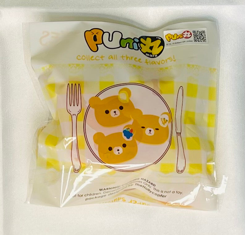 Puni Maru Mini Bear Pancake Squishy – Scented Collectible
