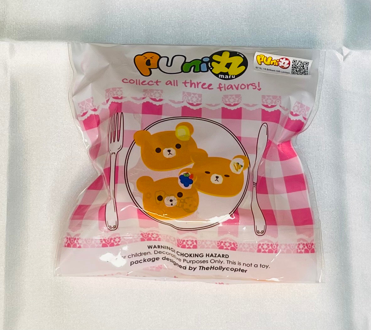 Puni Maru Mini Bear Pancake Squishy – Scented Collectible