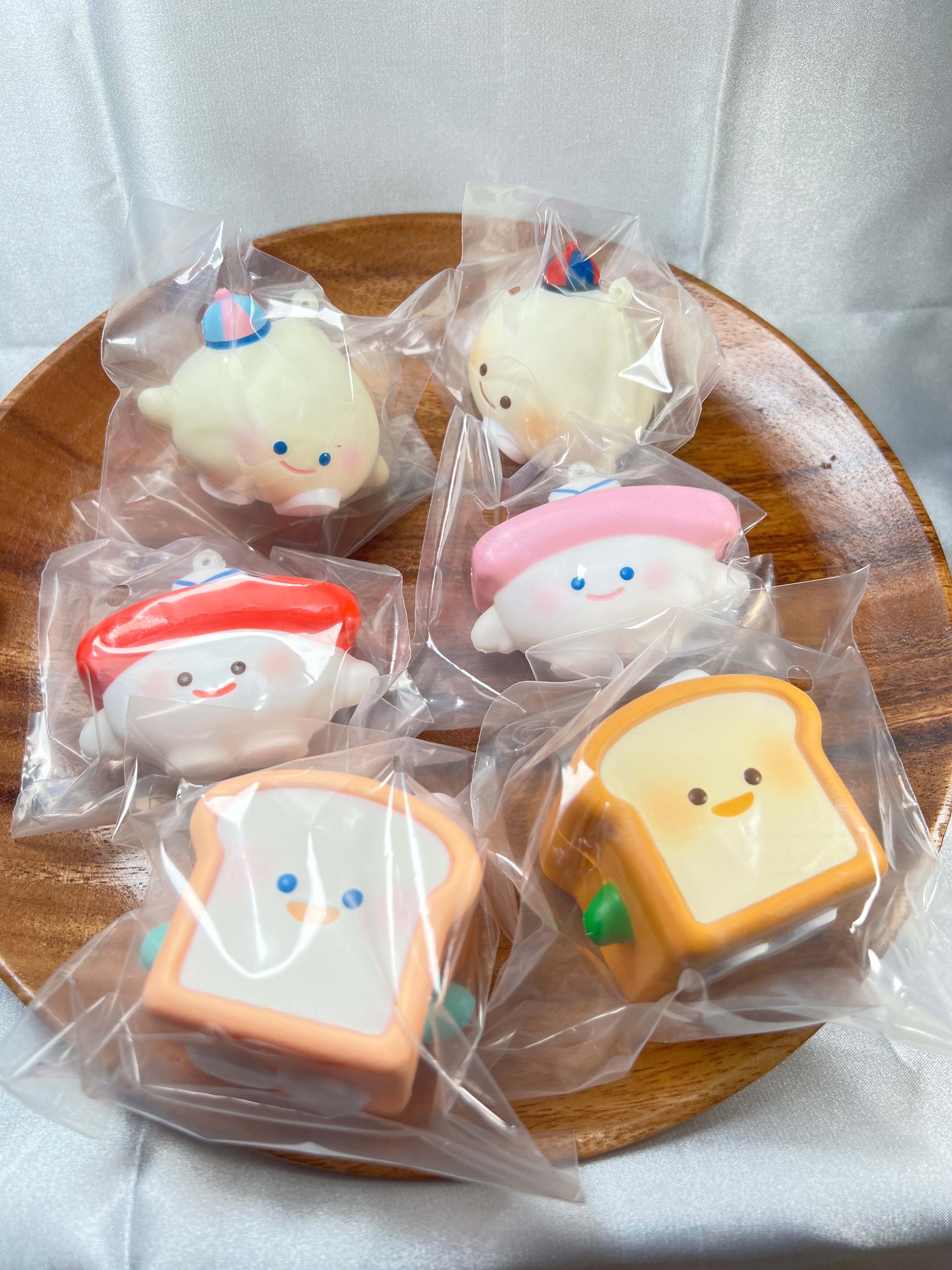 iBLOOM Mashlo BOX Characters Vol.5 Squishy – Complete Set of 6 | Paku Mogu Town