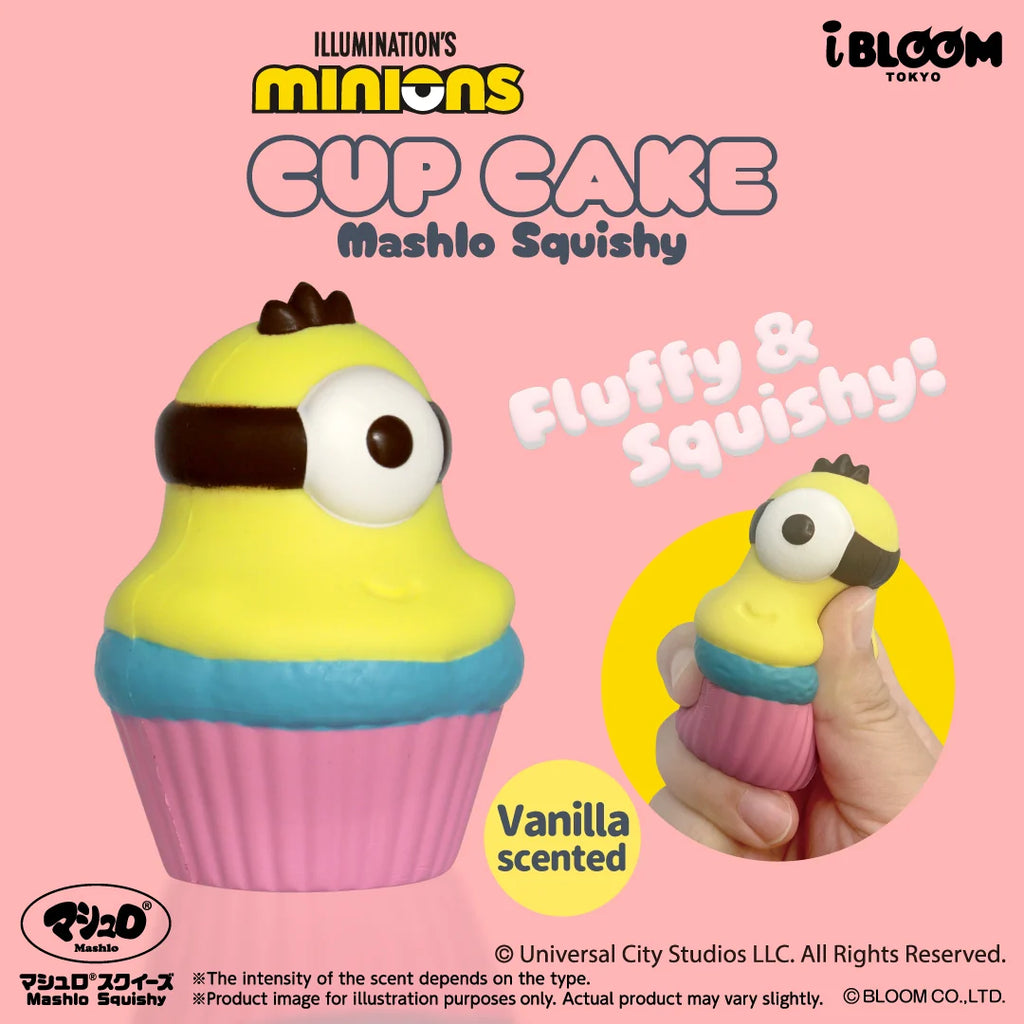iBLOOM Minions Cupcake Squishy – Japan Limited