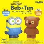 稀有 iBLOOM 小小兵 Bob ＆ Tim Mou Mou Doll 捏捏｜日本限定 慢回彈 軟軟