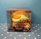 iBLOOM Big Hamburger Egg Burger Japanese food squishy in original packaging