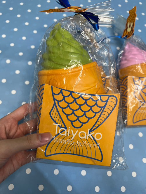 CHAWA Taiyako Rare Discontinued Ice Cream Taiyaki Squishy | Original Packaging Collectible