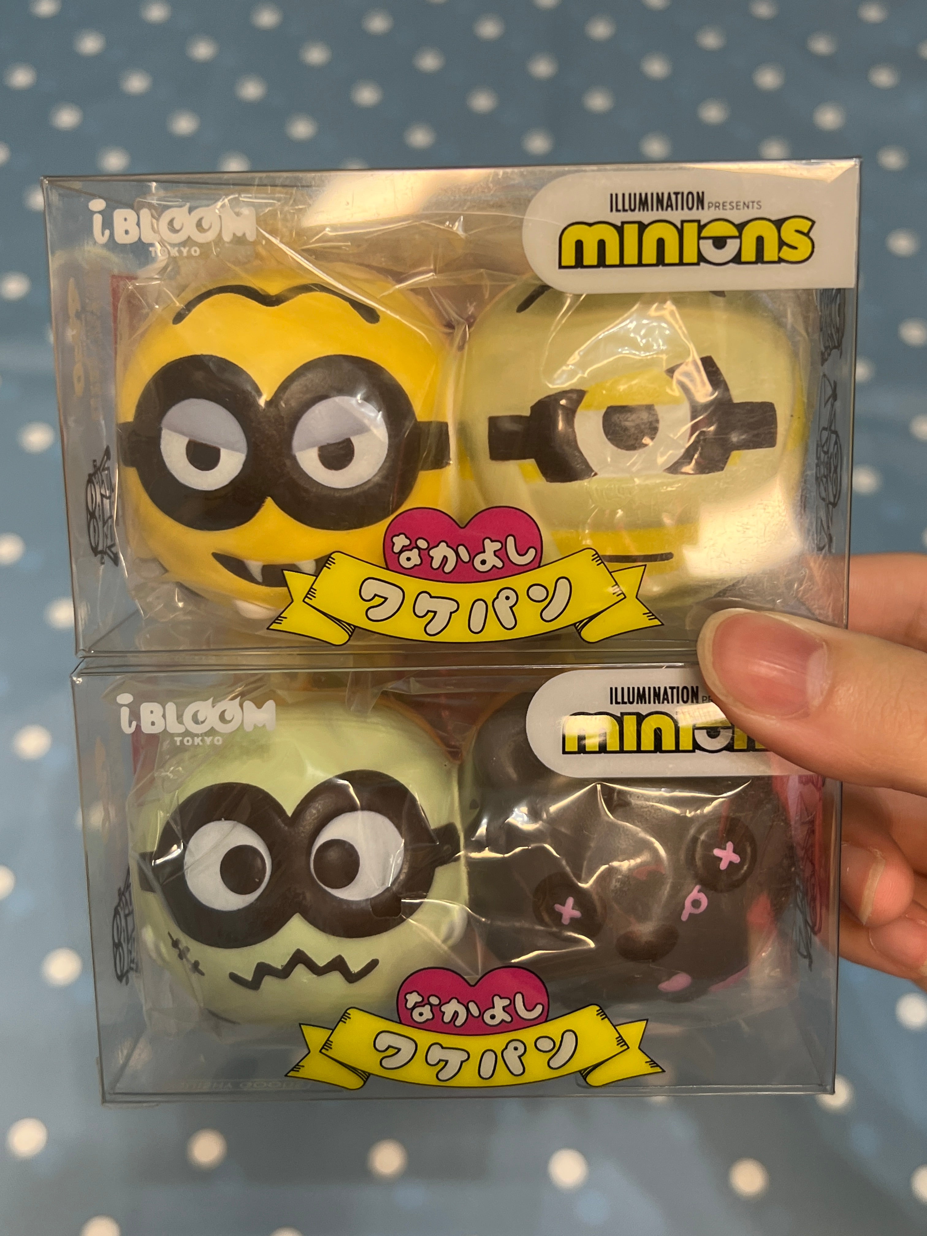 iBLOOM Minions Monsters Friend Ship Wakepan Squishy – Japan Limited