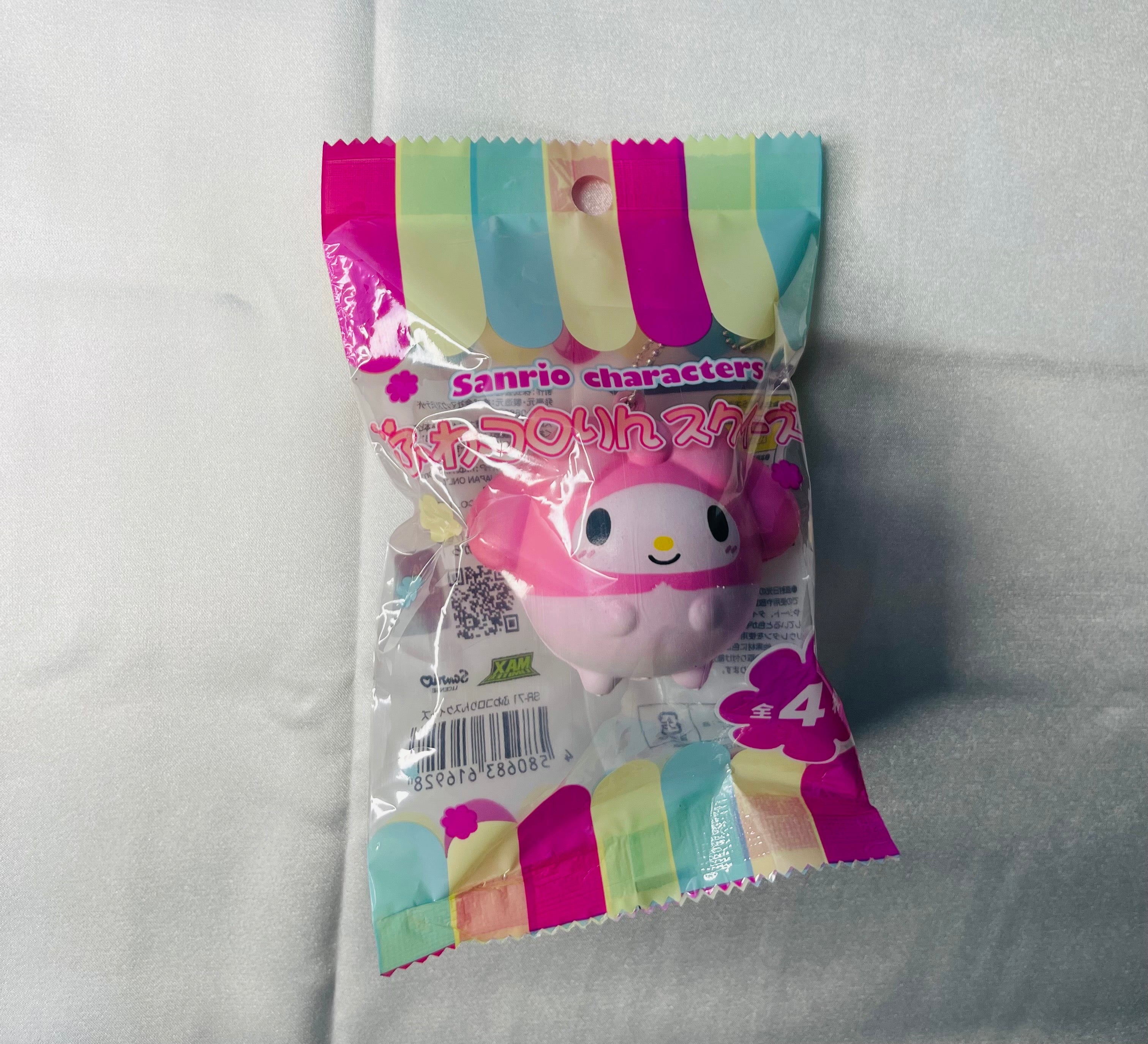 Rare 2023 Sanrio Squishy – Cinnamoroll, Pochacco, My Melody & Kuromi Fuwakororin