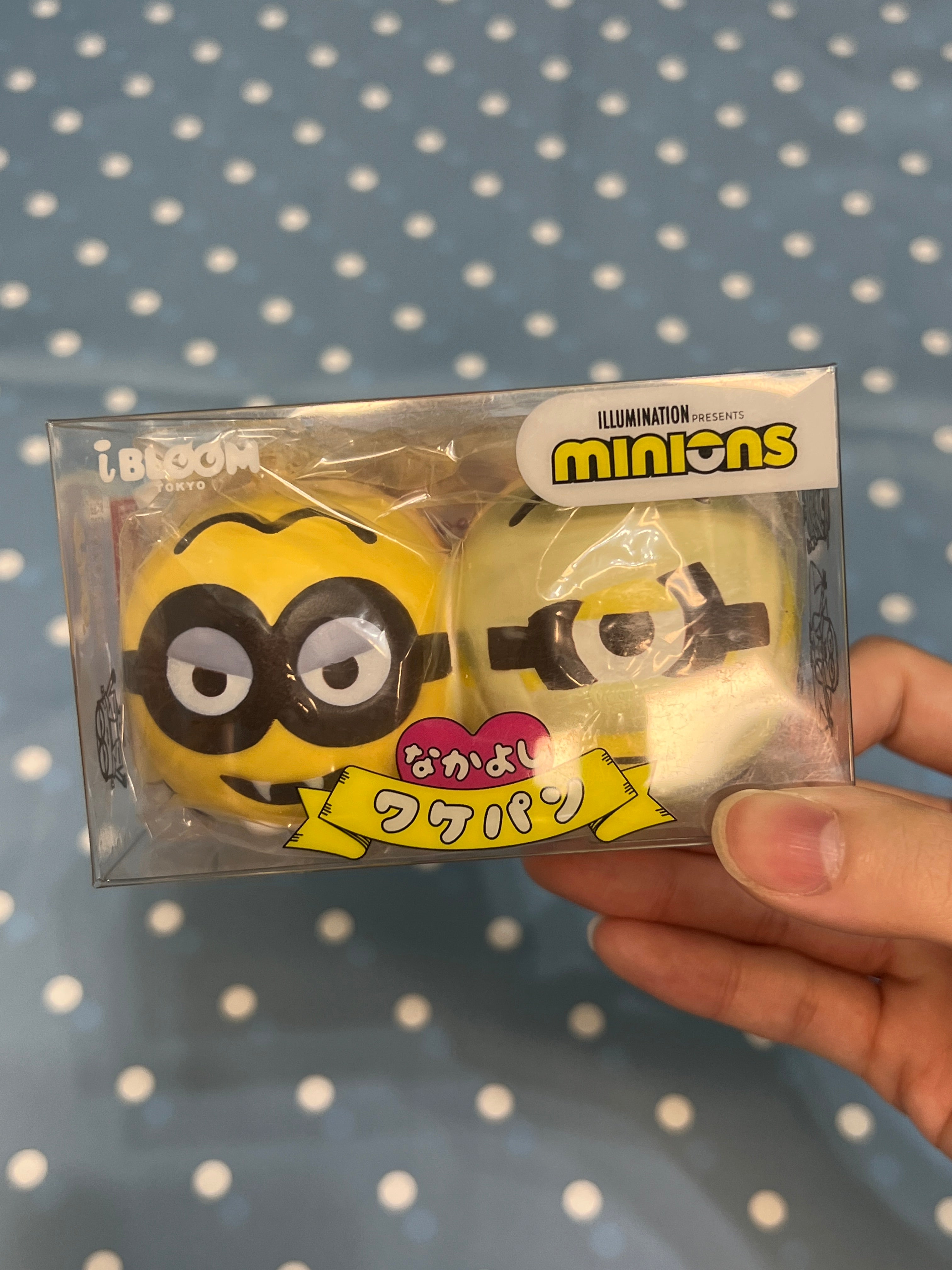 iBLOOM Minions Monsters Friend Ship Wakepan Squishy – Japan Limited