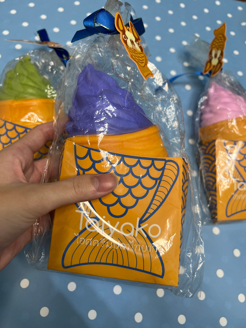 CHAWA Taiyako Rare Discontinued Ice Cream Taiyaki Squishy | Original Packaging Collectible