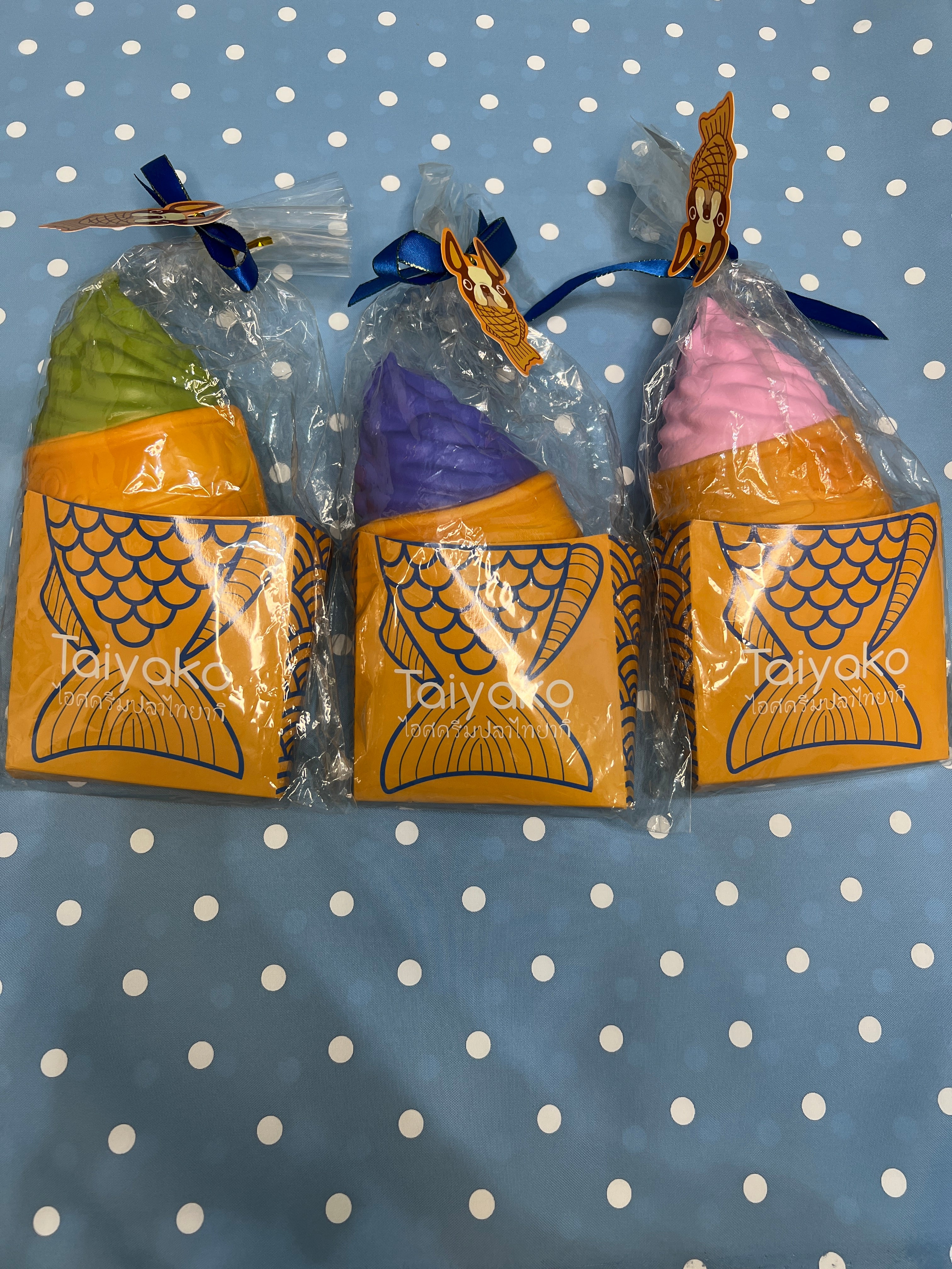 CHAWA Taiyako Rare Discontinued Ice Cream Taiyaki Squishy | Original Packaging Collectible