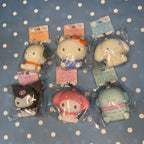 Sanrio Characters Squishy Keychain – Hello Kitty Cinnamoroll My Melody Kuromi Pochacco Hangyodon
