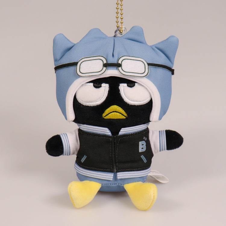 Sanrio Rider Series Mascot Plush Keychain – Hello Kitty / Cinnamoroll / My Melody / Bad Badtz-Maru
