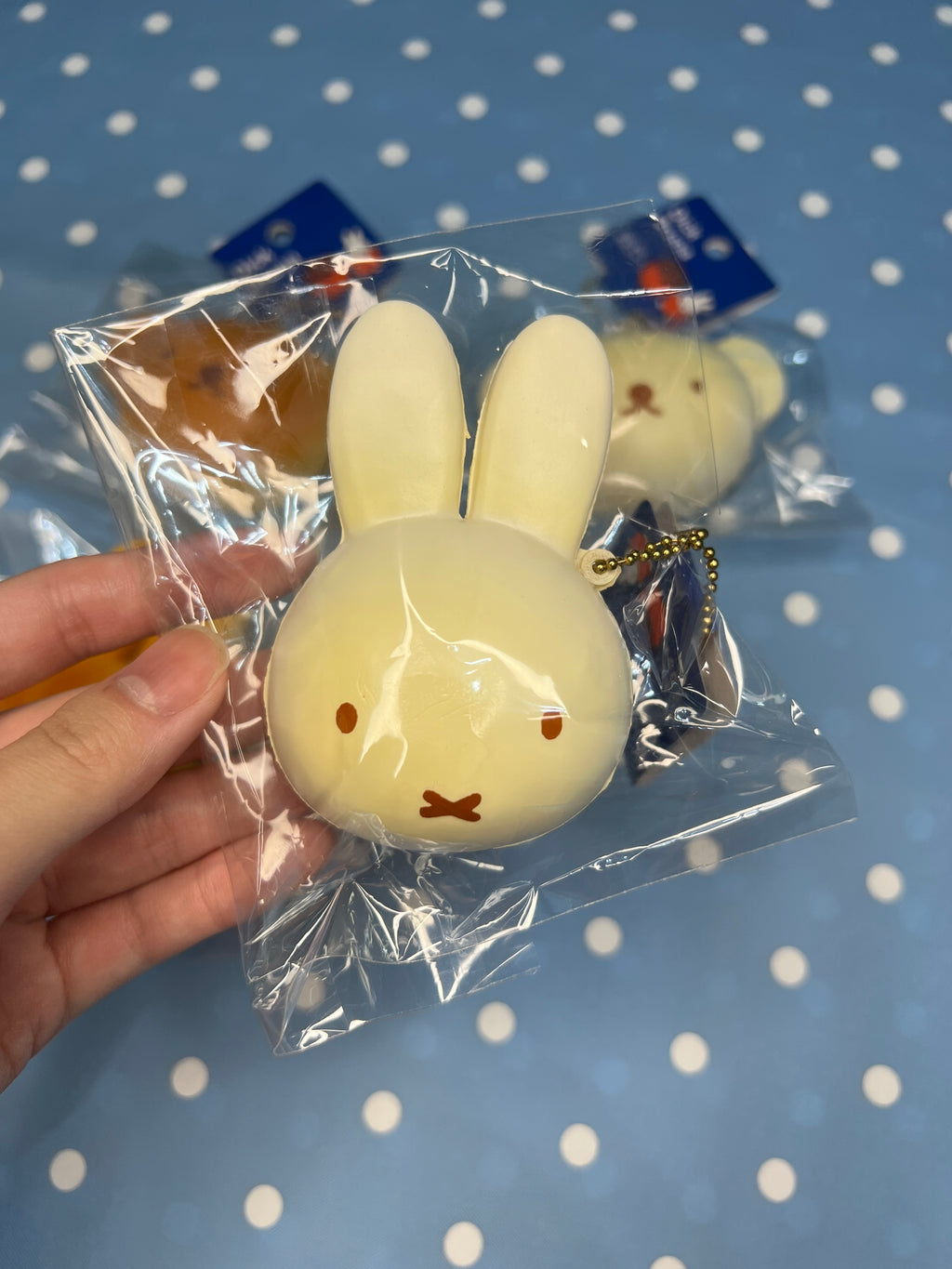 NIC Miffy Bread Squishy Mascot Keychain – Official Dick Bruna Licensed