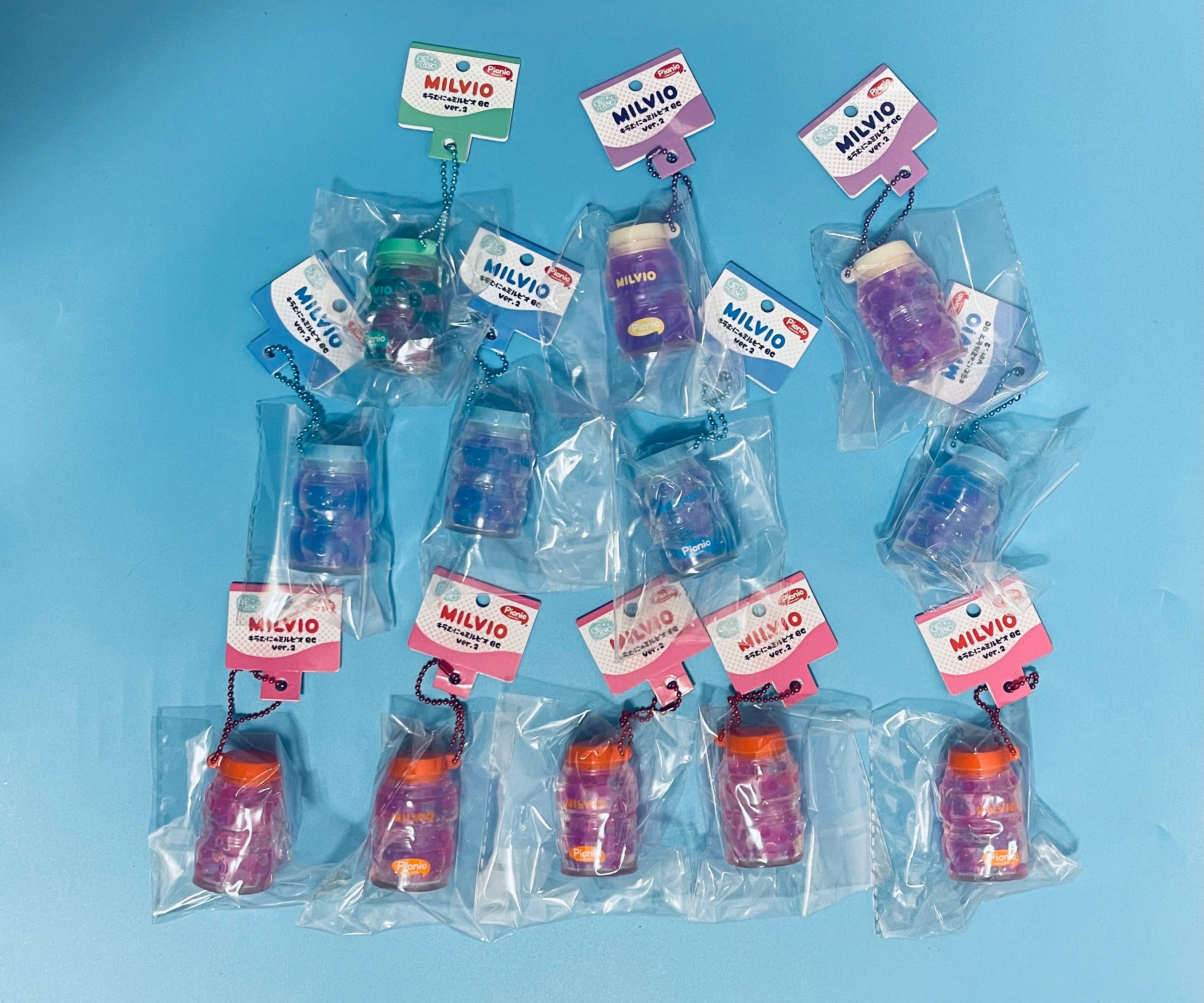 Picnic MILVIO BC Ver. 2 Yogurt Drink Bottle Squishy Charm｜Rare Japanese Squishy