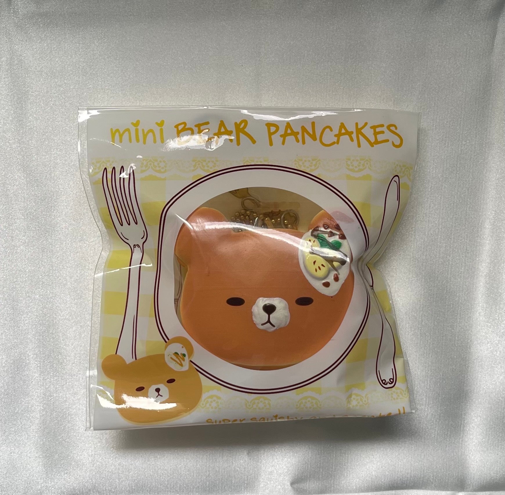 Puni Maru Mini Bear Pancake Squishy – Scented Collectible