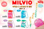 日本 Picnic MILVIO BC Ver.2 乳酸菌 飲料瓶 水感 捏捏 吊飾｜稀有 