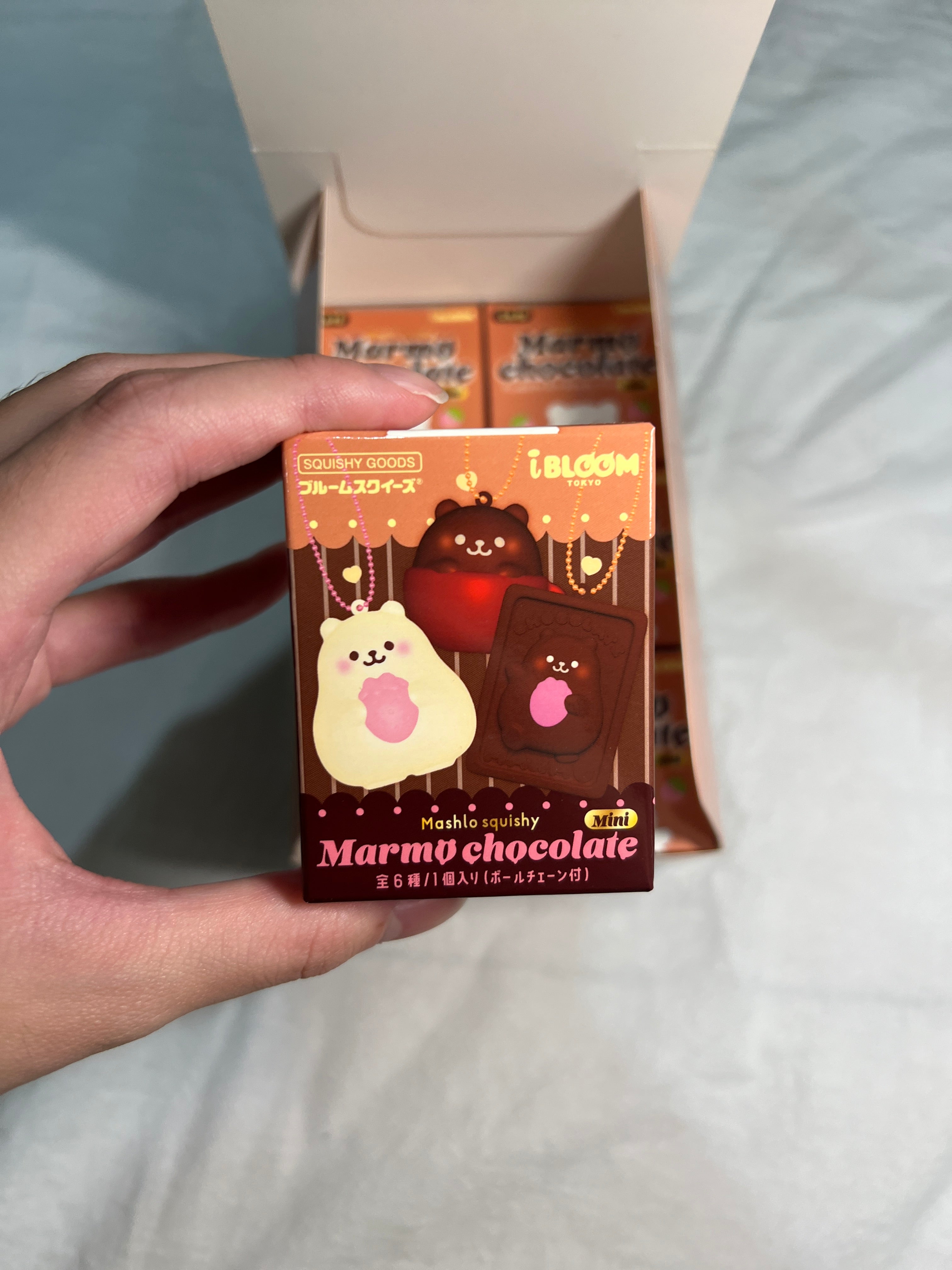 iBLOOM Marmo Chocolate Mini Squishy | Choose Your Design | Blind Box | Full Set Available