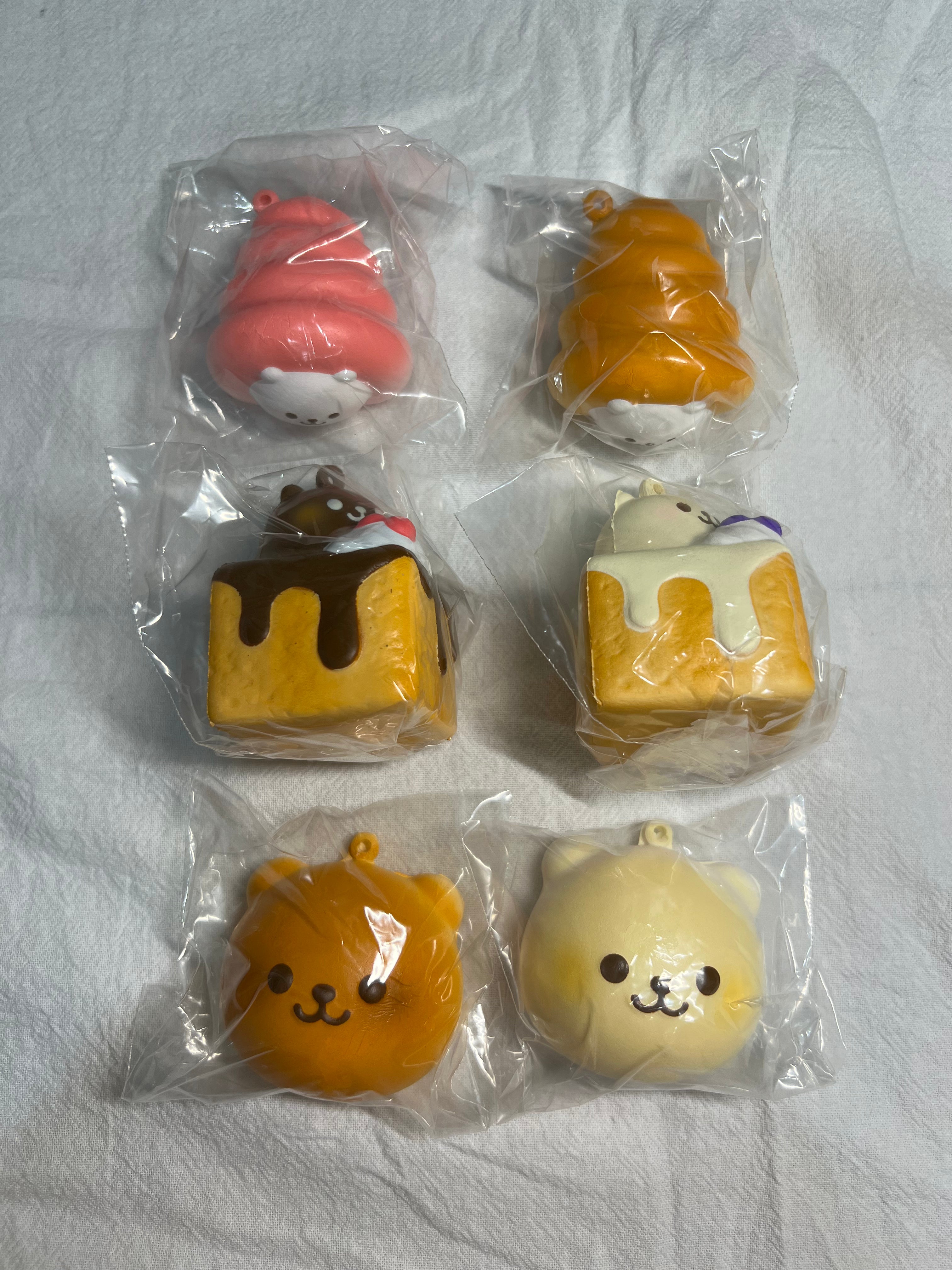i-BLOOM MASHLO Marmo Bread Mini Squishy | Blind Box, Full Box or Choose Style