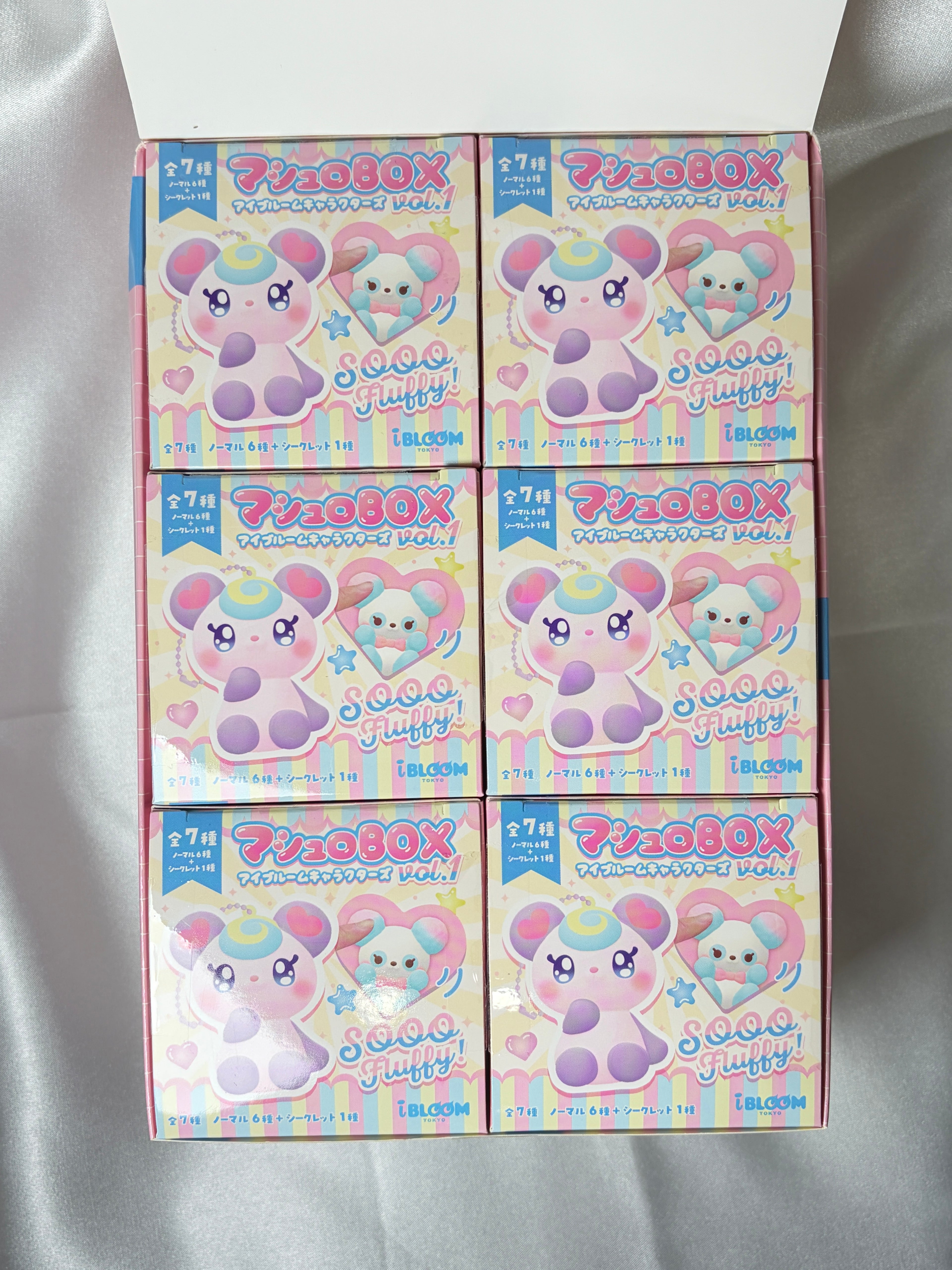 iBLOOM Mashlo Box Characters Vol. 1 Squishy – Blind Box / Choose Character / Full Box