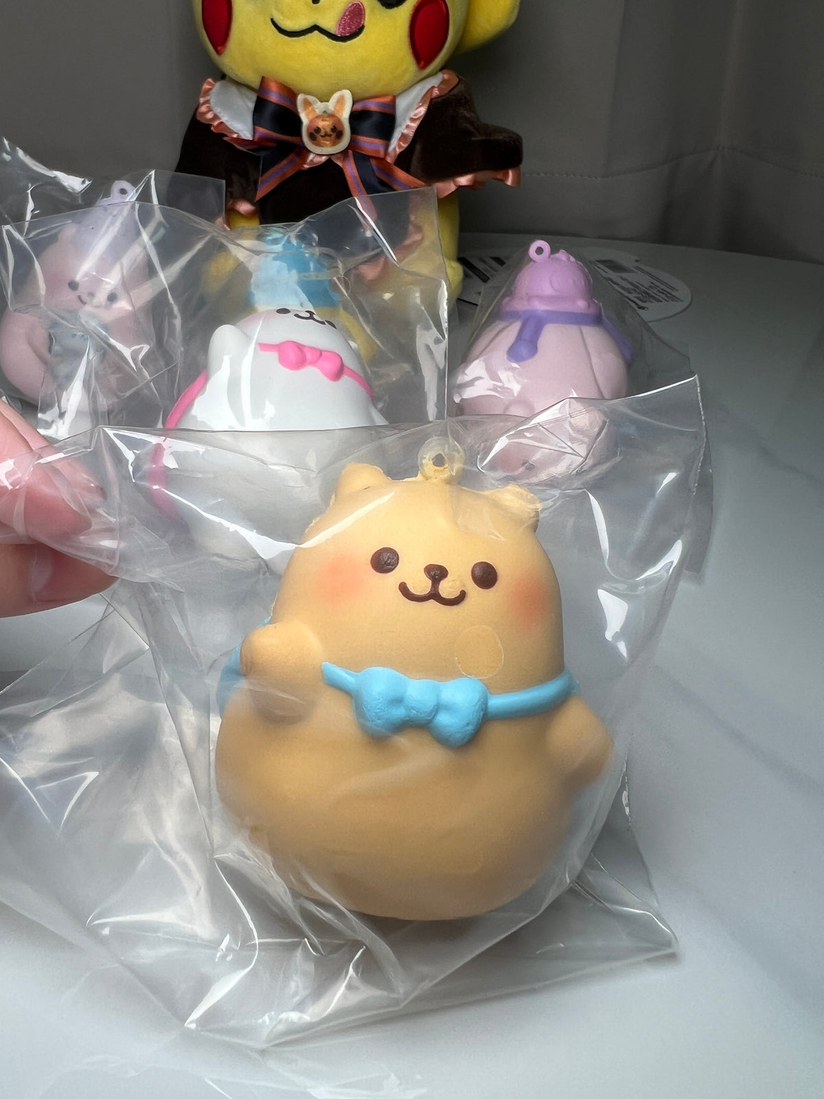 iBLOOM Mashlo BOX Vol.6 Crane Blue Marmo Vanilla Scent Squishy