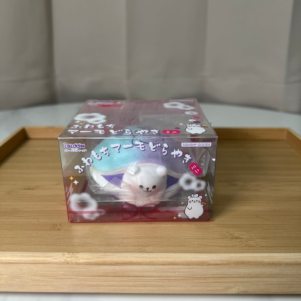 iBLOOM Marmo Dorayaki Vol.2 Aurora Jam purple blue squishy box reference