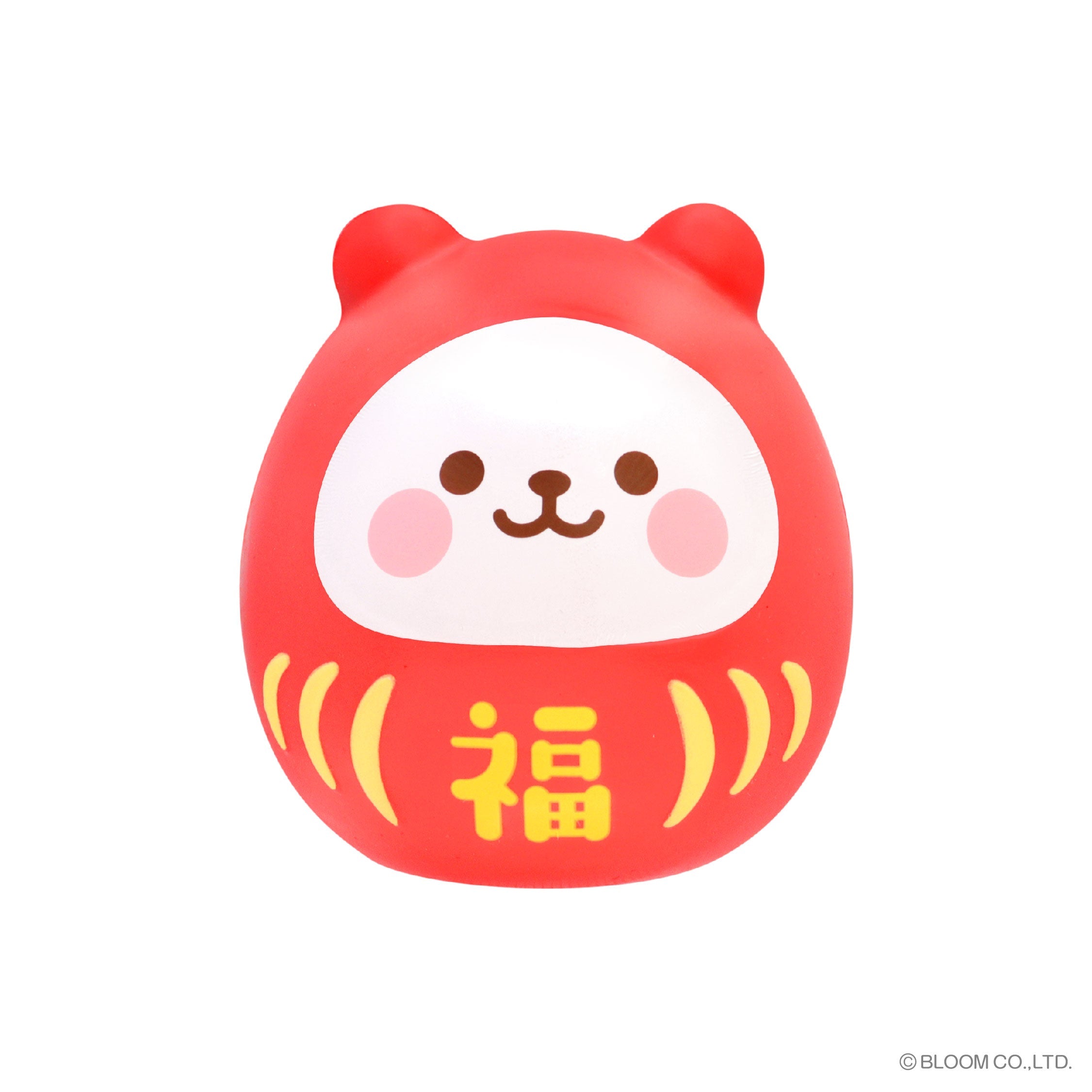 i-BLOOM Mocchiri Daruma 不倒翁 福神 達摩 慢回彈 軟軟 捏捏
