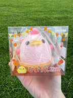 iBLOOM 2026 名古屋人氣 甜點 Piyorin ぴよりん 小雞 布丁 Squishy｜慢回彈 軟軟 捏捏