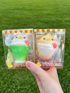 Authentic i-BLOOM Piyorin Sundae Mashlo slow rising squishy inspired by Nagoya’s famous chick-shaped dessert