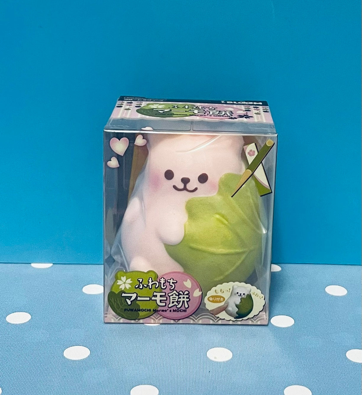 i-BLOOM Fuwamochi Marmo Mochi Squishy | Scented Slow Rising Japanese Sweet