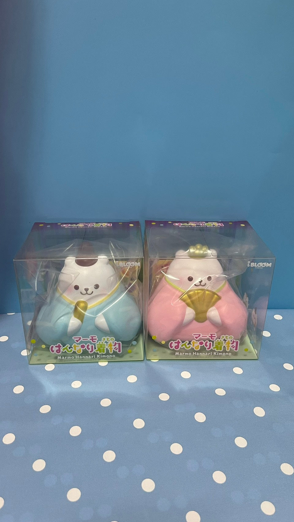 iBLOOM Marmo Hannari Kimono 小白熊 和服馬萌 Squishy｜稀有 捏捏 慢回彈 軟軟 收藏