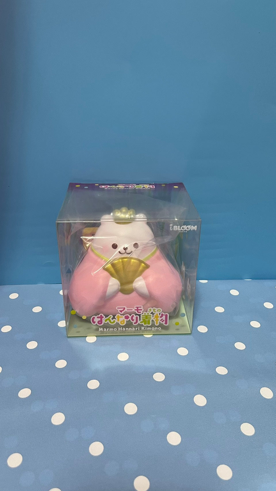 iBLOOM Marmo Hannari Kimono 小白熊 和服馬萌 Squishy｜稀有 捏捏 慢回彈 軟軟 收藏