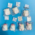 【超稀有收藏品】Sanrio まるもふびより Moppu 毛毯熊 Squishy 軟軟 捏捏 吊飾