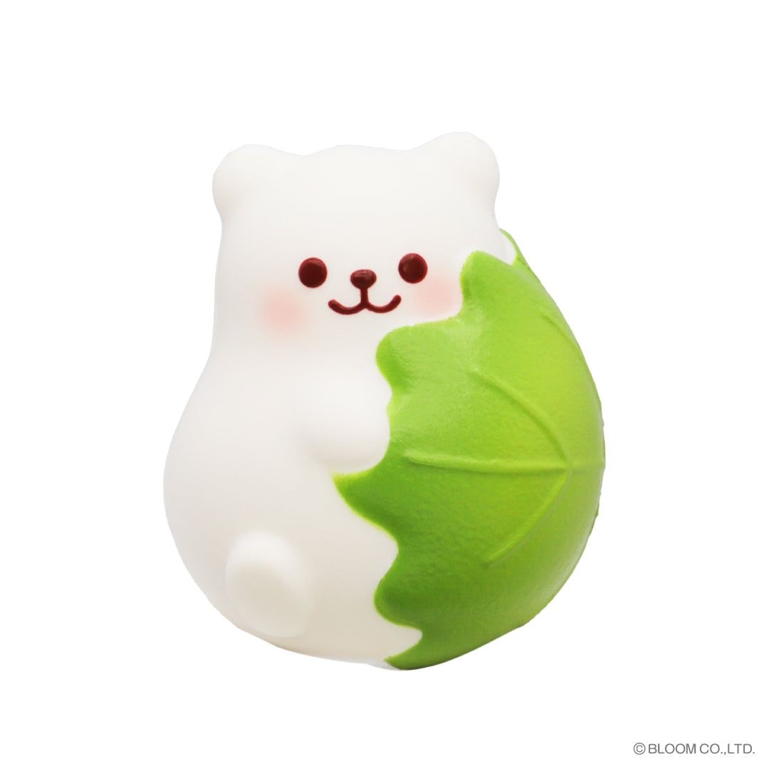 i-BLOOM Fuwamochi Marmo Mochi Kashiwa Mochi white vanilla scented squishy