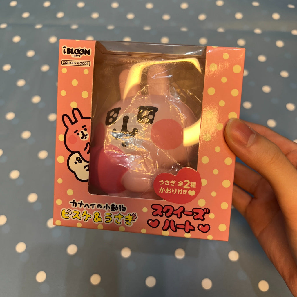 iBLOOM Kanahei Usagi Pink Heart strawberry scented slow rising squishy in original box