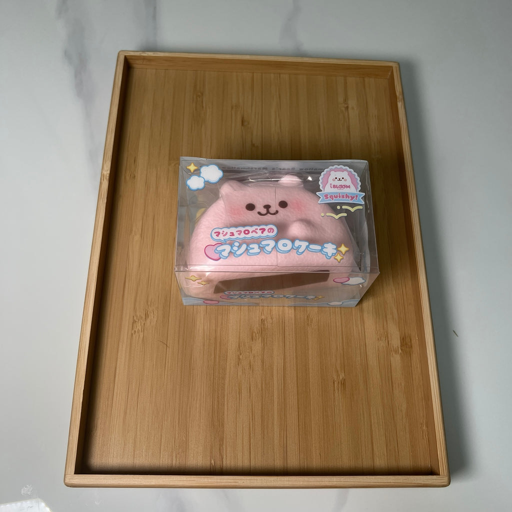 iBLOOM Marmo Strawberry Marshmallow Cake pink squishy in original box