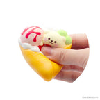 i-BLOOM Marshmallow Bear's Strawberry Crepe Mini detail image