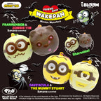 iBLOOM Minions Monsters Friend Ship Wakepan Squishy Japan Limited – FrankenBob Zombie Tim and Dave'acula Mummy Stuart