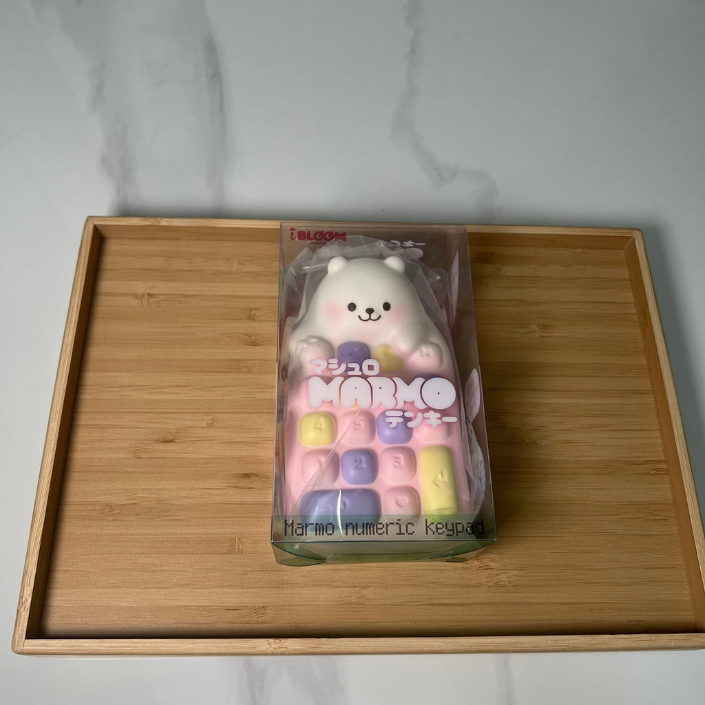 i-BLOOM Marmo Numeric Keypad Squishy pink pastel keypad collectible in original box