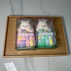 i-BLOOM Marmo Numeric Keypad Squishy pink and blue set of 2 with original packaging