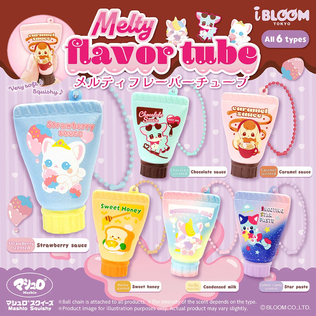 iBLOOM Melty Flavor Tube Squishy | Scented Mini Tube Squishy