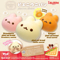 iBLOOM × moco Pieni Uni Bread Squishy 3-Piece Set | Complete Collection