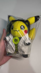 Pokémon GO 維羅博士 助手 皮卡丘 絨毛 吊飾｜寶可夢中心 購入 官方 正版