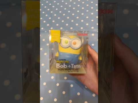 Rare iBLOOM Minions Bob + Tim Mou Mou Doll Squishy | Japan Limited