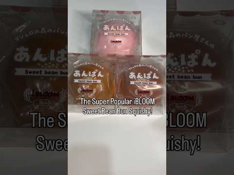 稀有 iBLOOM 豆沙包 麵包 捏捏｜香味 慢回彈 Squishy 日本 正版