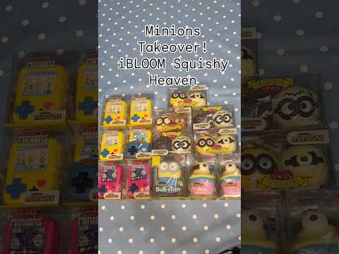 iBLOOM Minions Monsters Friend Ship Wakepan Squishy – Japan Limited
