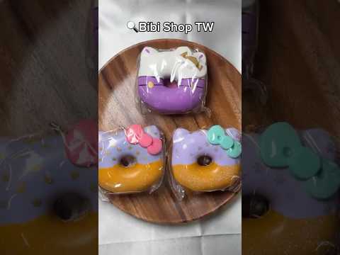Rare 2018 Hello Kitty Donut Squishy – Sanrio Sweets Cafe NIC